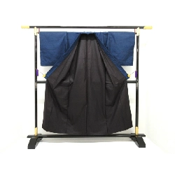 【Sản phẩm chưa sử dụng】 Bộ kimono và haori nam 2 món 3955