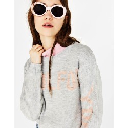 Áo thun nữ dài tay  họa tiết phong cách Hàn Quốc thu đông 2988