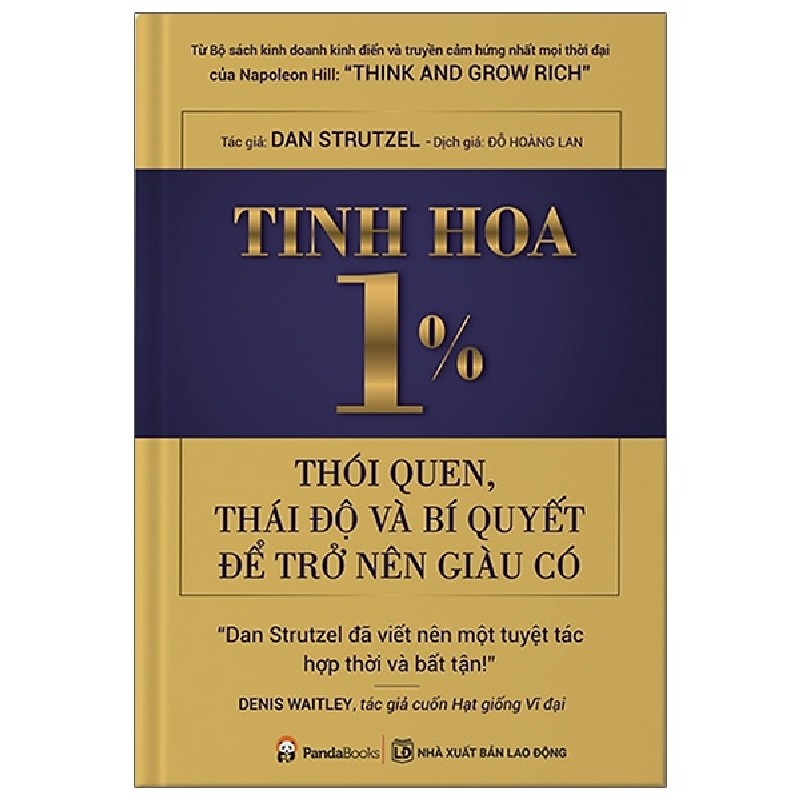 Tinh Hoa 1% - Thói Quen, Thái Độ Và Bí Quyết Để Trở Lên Giàu Có - Dan Strutzel 1688