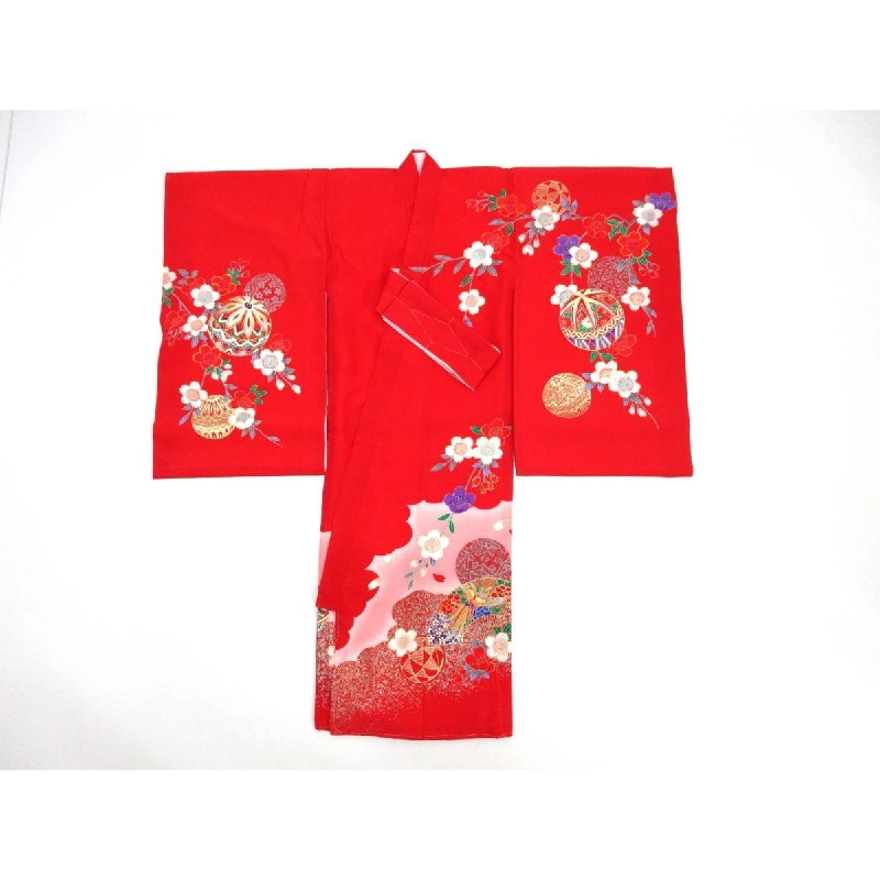 【Hàng chưa sử dụng】Áo kimono cho bé gái 3793