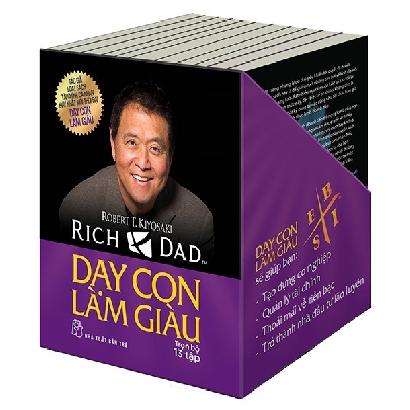 BoxSet Dạy Con Làm Giàu - Trọn Bộ 13 Tập - Robert T. Kiyosaki 1245