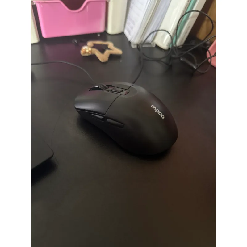 Chuột Quang Rapoo Wireless Đen Có Dây Và Không Dây Chính Hãng 3881