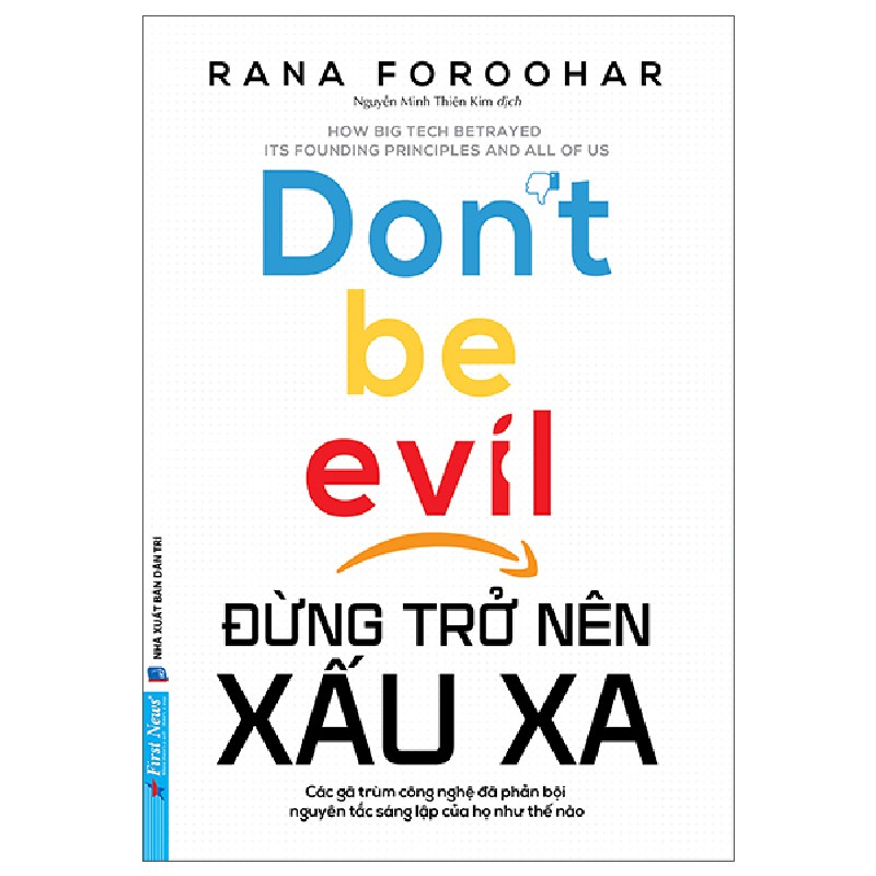 Đừng Trở Nên Xấu Xa - Rana Foroohar [LK] 1075