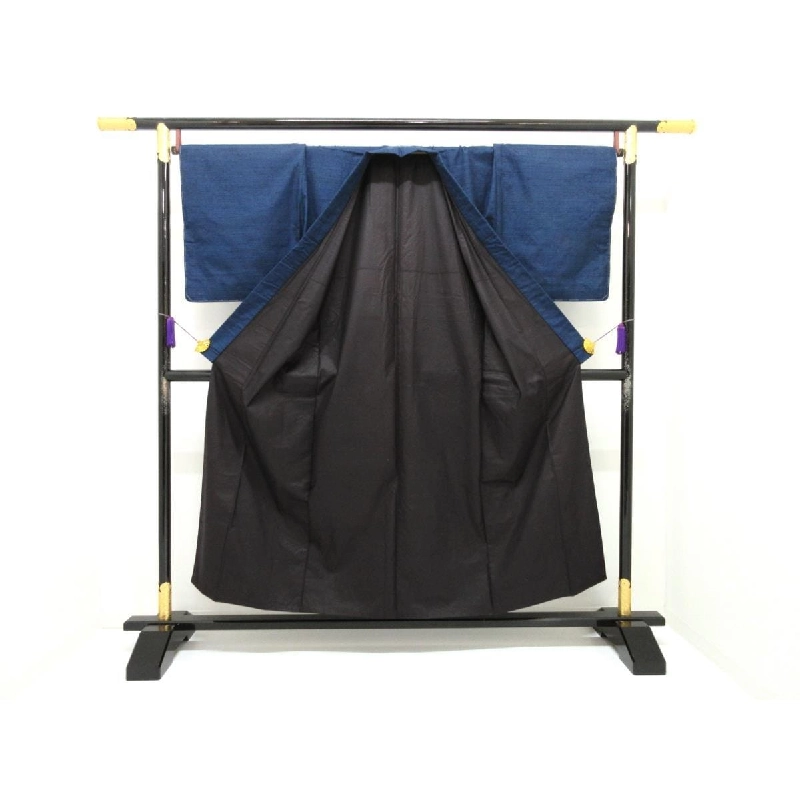 【Sản phẩm chưa sử dụng】 Bộ kimono và haori nam 2 món 3955