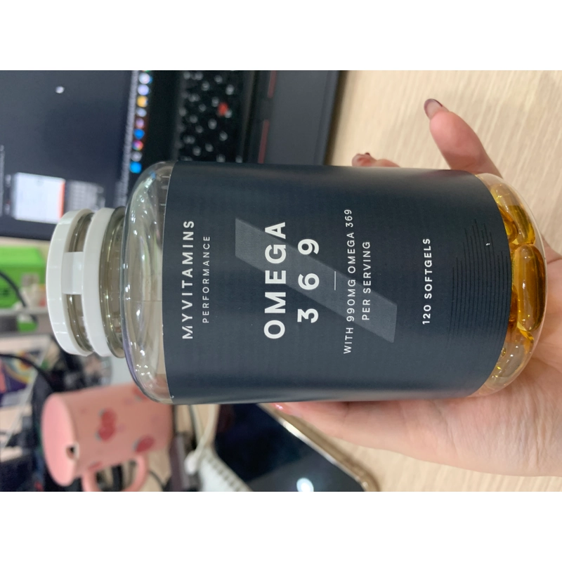 Dùng thử Omega 369 120 Softgels - Bổ sung Omega 3, 6, 9, mới, mềm, dễ uống 3482