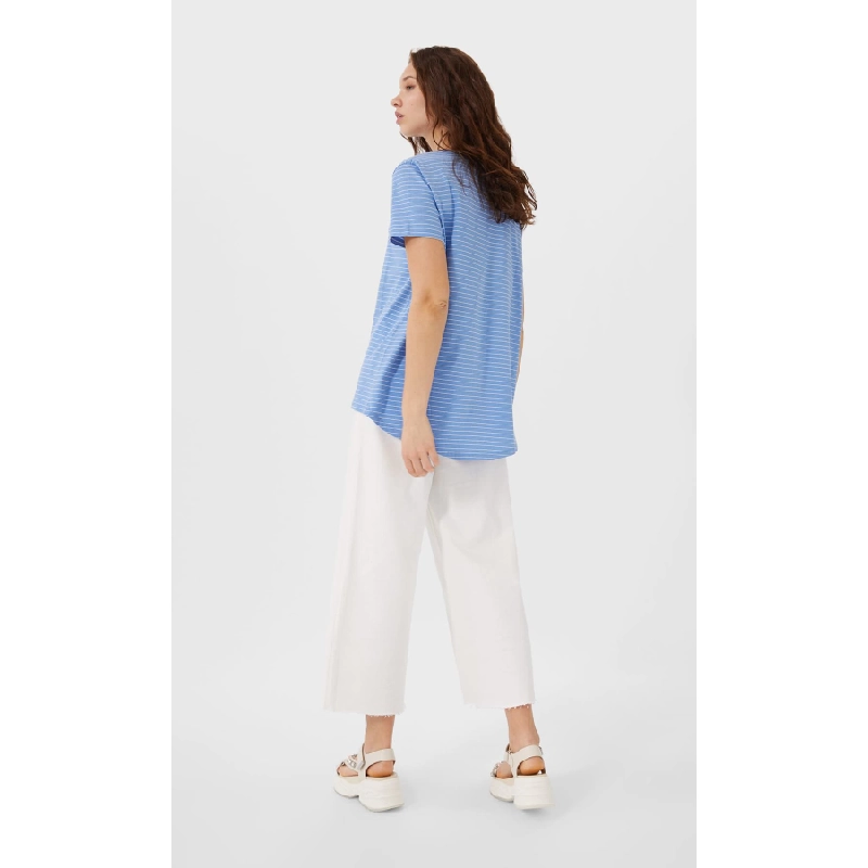 Striped asymmetric t-shirt 2999