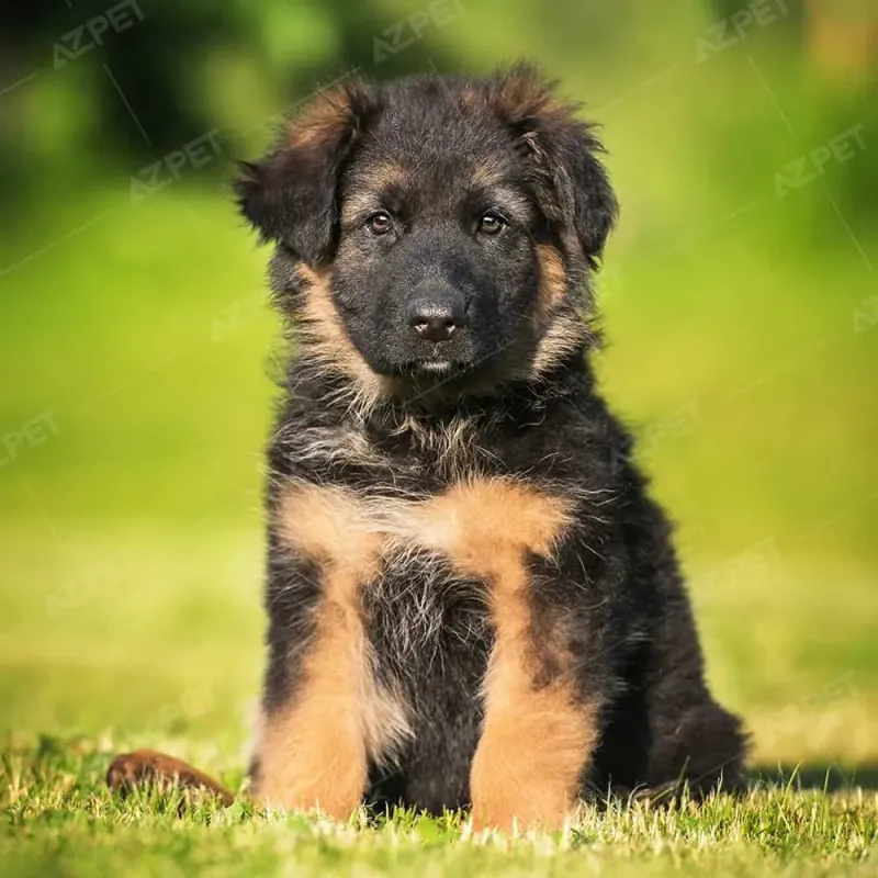 Chó giống Đức Phốc Hươu Con Màu Nâu Đen Lông Dài Dễ Thương 4178