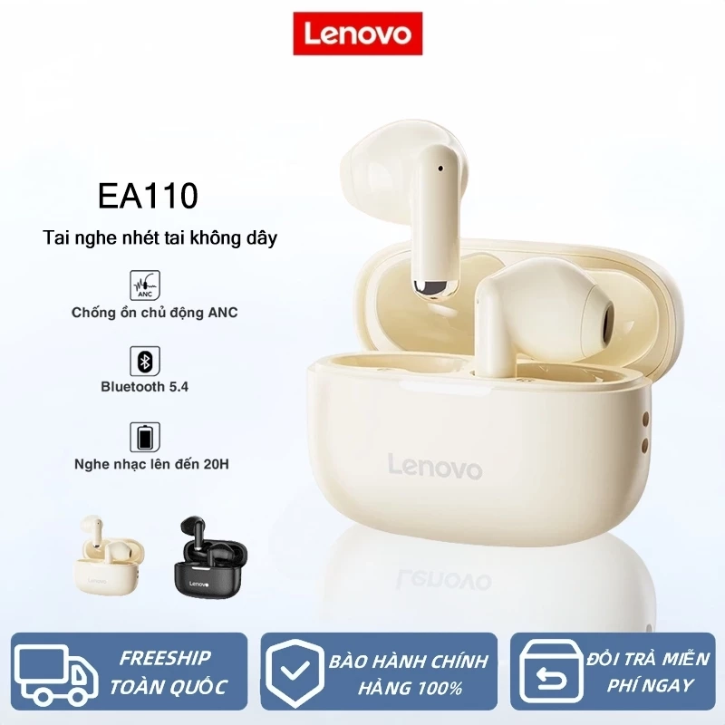 Lenovo EA110 Tai nghe Bluetooth 5.4 Độ trễ thấp Bản dịch hai chiều Biên bản cuộc họp 3623