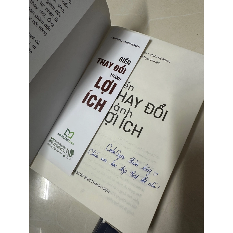 Sách Biến Thay Đổi Thành Lợi Ích 3330