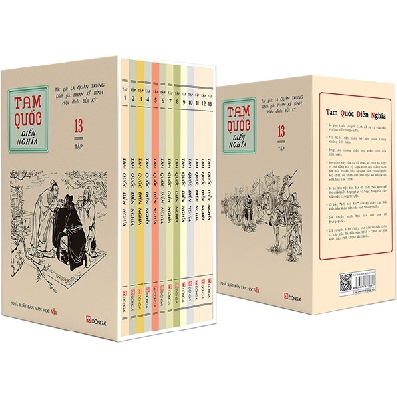 Tam Quốc Diễn Nghĩa (Trọn Bộ 13 Tập) (Tái Bản 2020) - La Quán Trung [LK] 2132