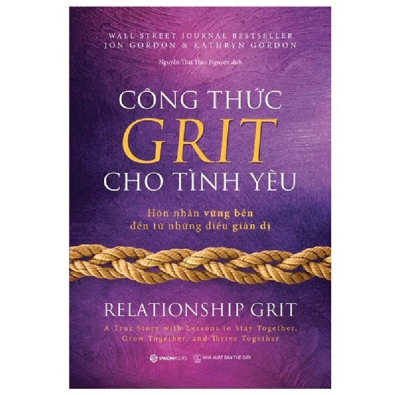Công Thức GRIT Cho Tình Yêu - Jon Gordon, Kathryn Gordon [HCM] 1833