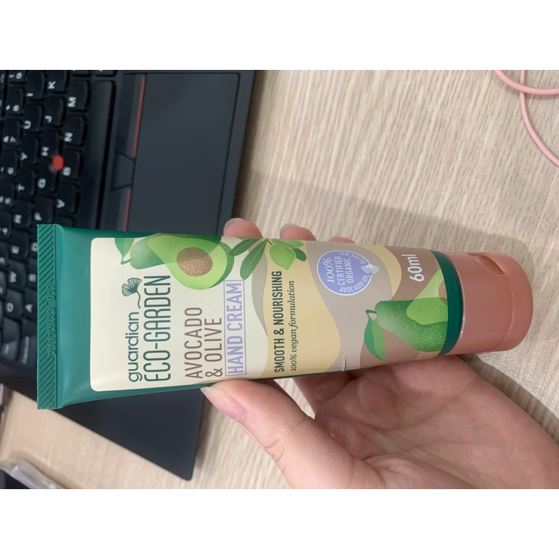 Kem Dưỡng Da Tay Organic Avocado & Olive - Guardian, Hand Cream, Dưỡng Ẩm Mềm Mịn 3639