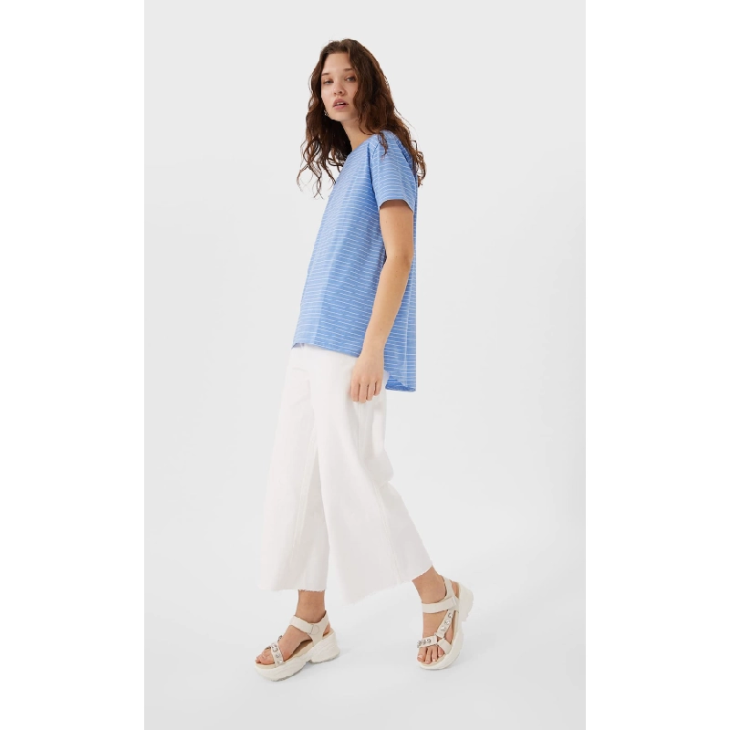 Striped asymmetric t-shirt 2999